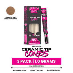 Ceramic Tip Premium Cones •  3Pack