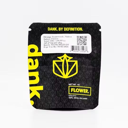 product image for Orange Trainwreck Flower 1g