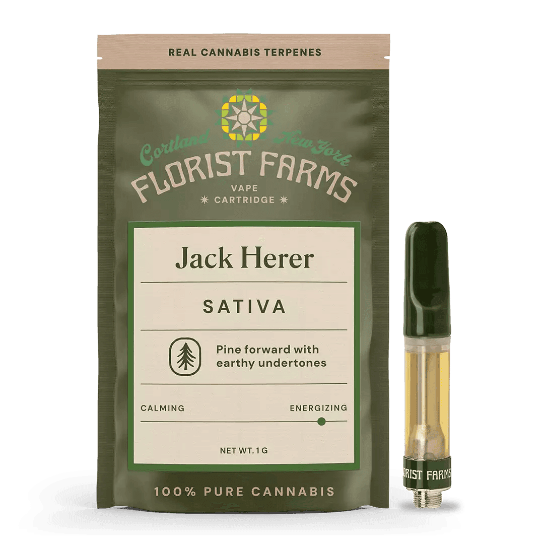 Jack Herer • Cartridge • 1g - Florist Farms | Treehouse Cannabis