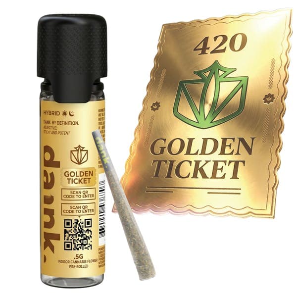 product image for Golden Ticket Pre Roll .5g