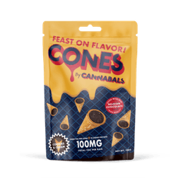 Cookies & Cream Cannabals Cones | 10 Pack | 100mg