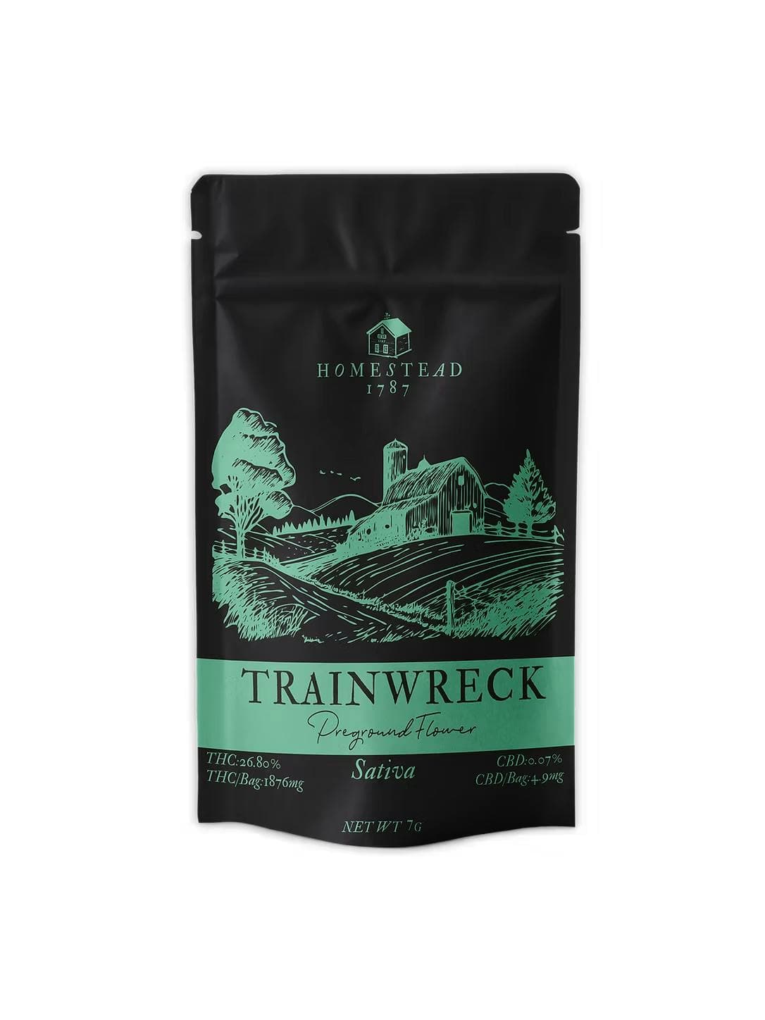 product image for Trainwreck Pre-Ground Flower 7g