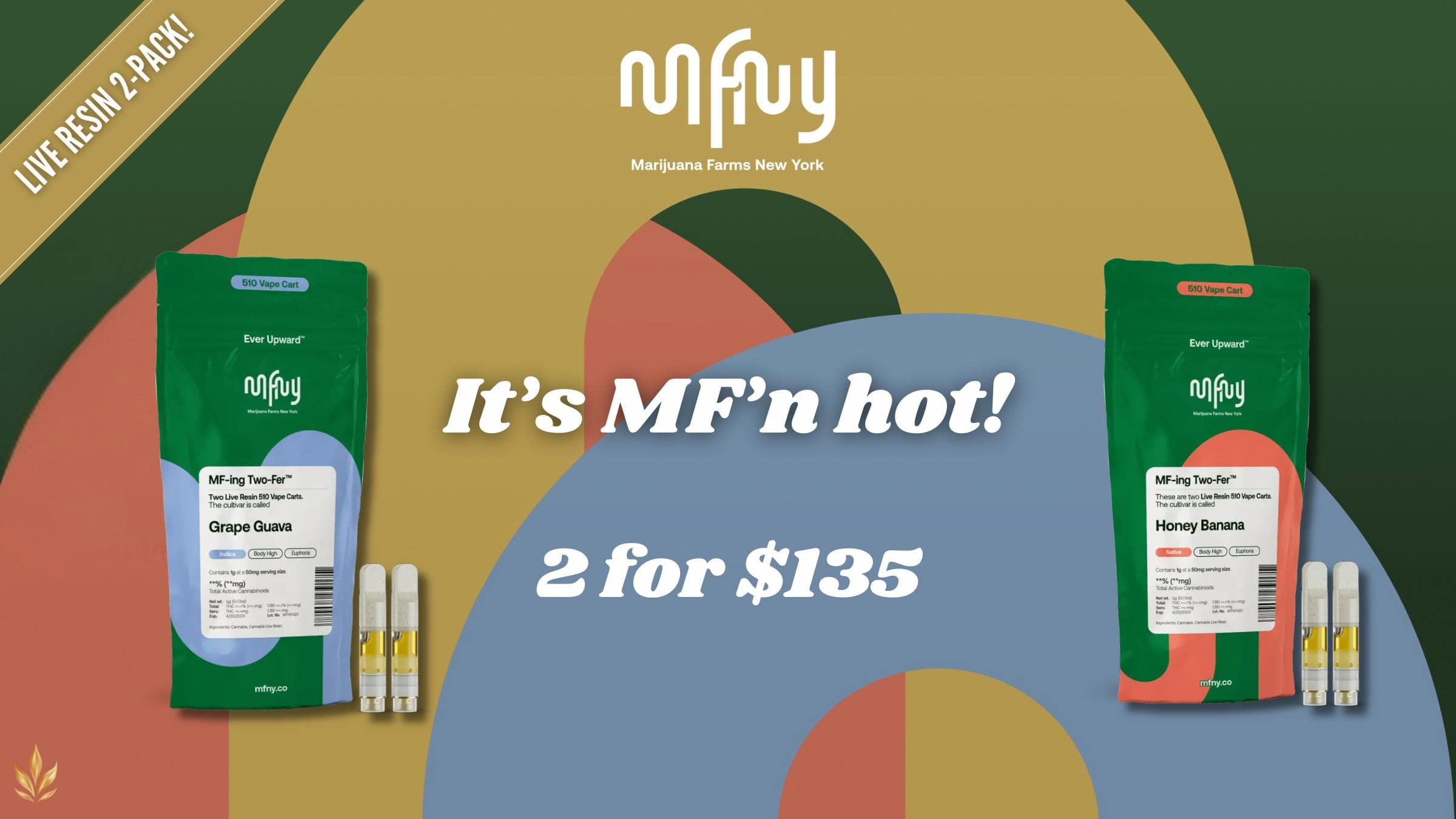 Deal: MFNY 2-Pack “Two-Fer” Carts – 2 for $135