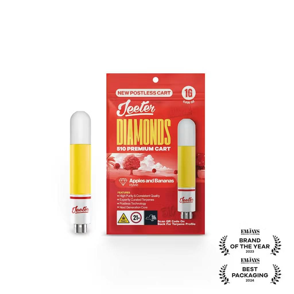 Apples & Bananas • Vape Cartridge • 1g - Jeeter | Treehouse Cannabis
