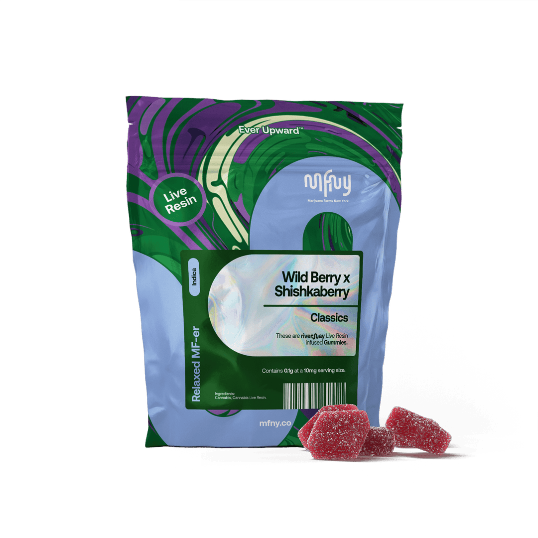 Wild berry x Shishkaberry Live Resin • Gummies • 10 Pack • 100mg - MFNY | Treehouse Cannabis