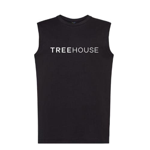 Treehouse LOGO black Sleeveless Shirt • XL - Treehouse Cannabis | Treehouse Cannabis
