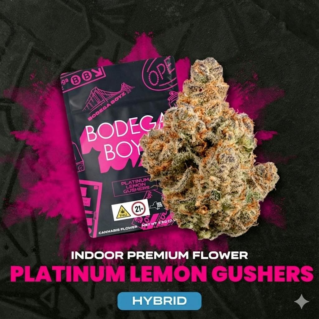 Platinum Lemon Gushers • Flower • 3.5g - BODEGA BOYZ | Treehouse Cannabis