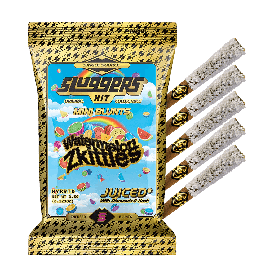 product image for Watermelon Zkittles Infused Mini blunts 5 Pack Juiced 3.5g