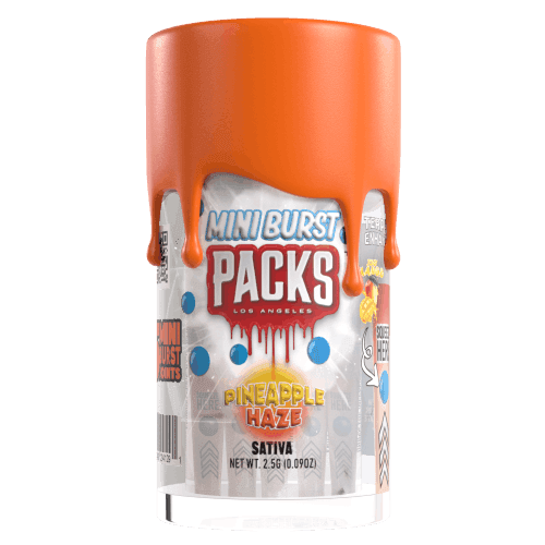 product image for Pineapple Haze Mini Burst 5 pack Pre-Rolls 2.5g
