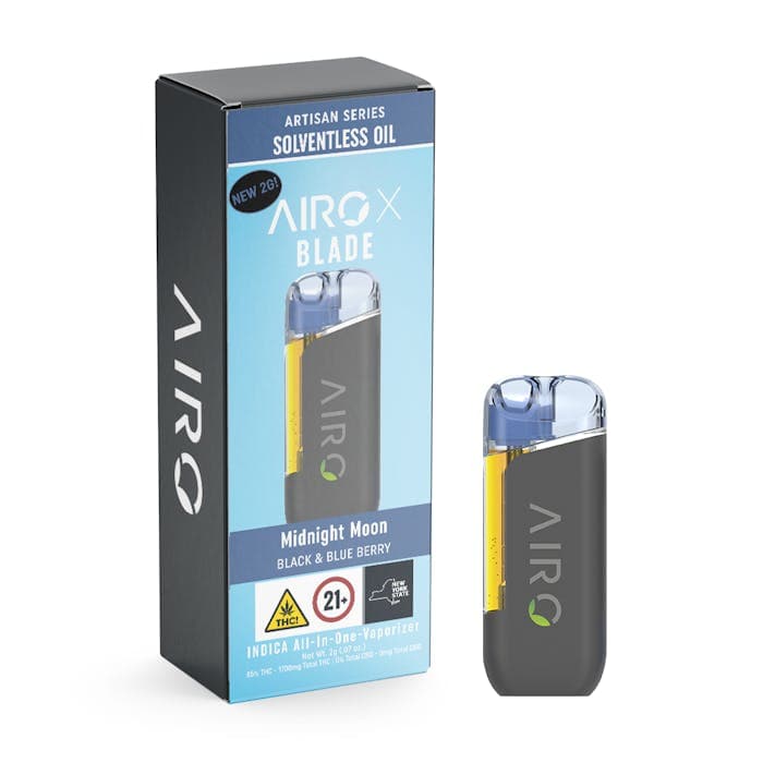 product image for Midnight Moon AiroX Blade Solventless Vape 2g
