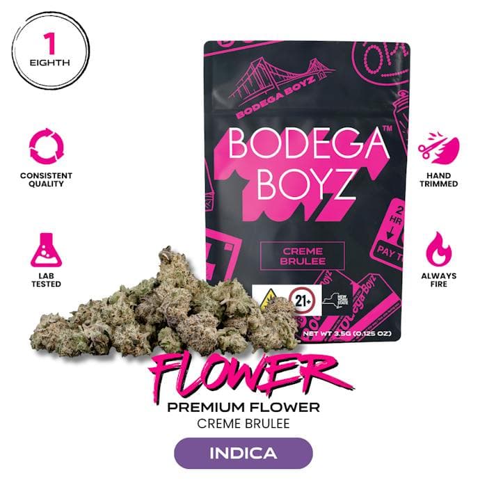 Creme Brulee • Flower • 3.5g - BODEGA BOYZ | Treehouse Cannabis