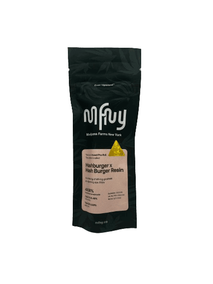 Hashburger x Mountaintop Mint Resin Infused Pre-Roll • 1g - MFNY | Treehouse Cannabis