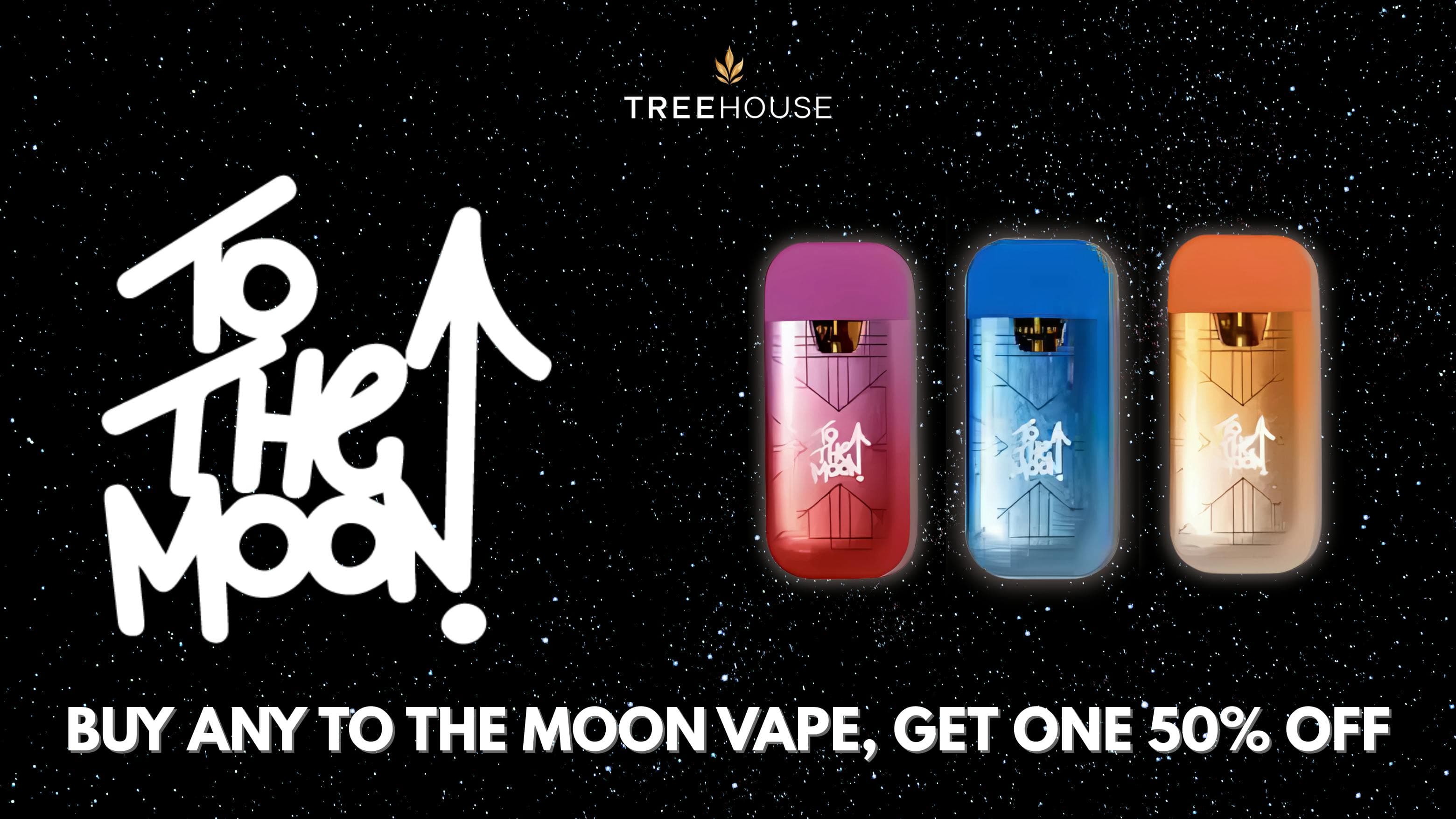 To The Moon – Buy One Vape, Get One 50% Off!
