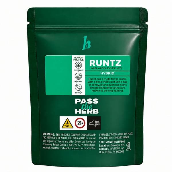 product image Runtz | Pre-Ground "Ready to Roll" Flower | 7g
