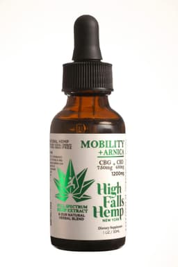 Full Spectrum CBD Mobility + Arnica Tincture • 450mg CBD • 750mg CBG