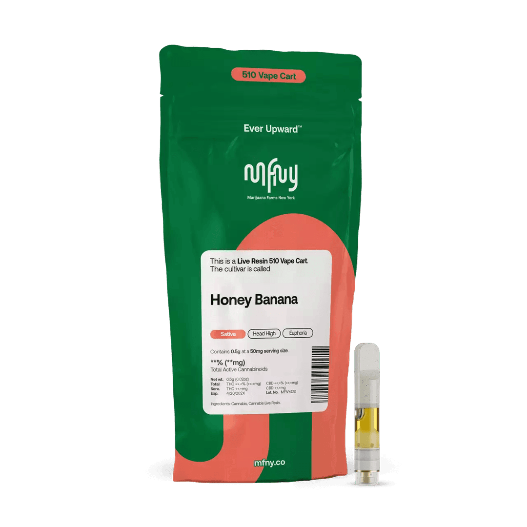 Honey Banana • MFNY • Live Resin Cartridge • 1g - MFNY | Treehouse Cannabis