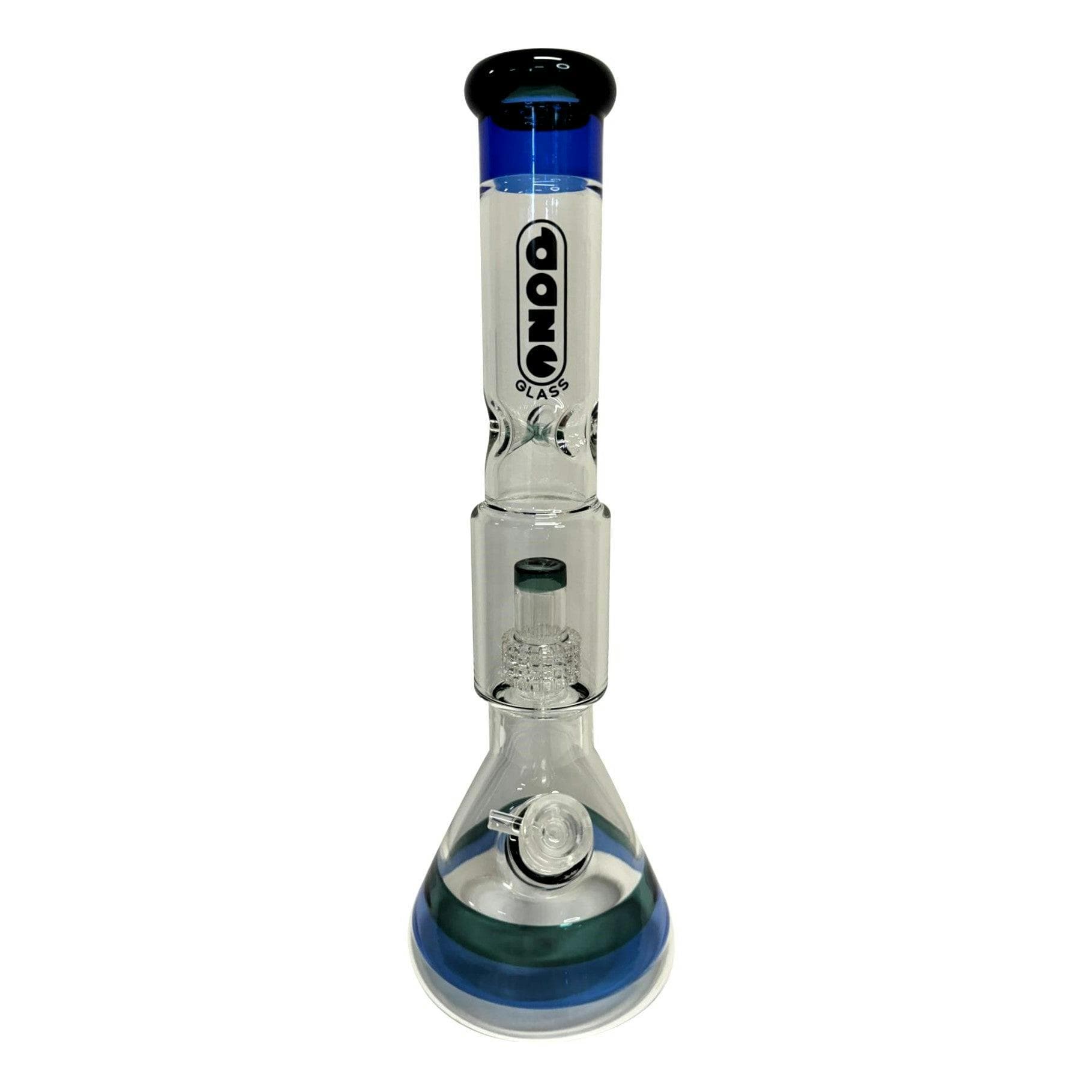Daze Glass - Approx. 16 Striped Glass Water Pipe - 