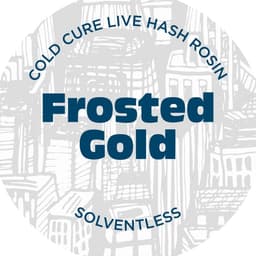 Frosted Gold | Live Rosin Concentrate | 1g