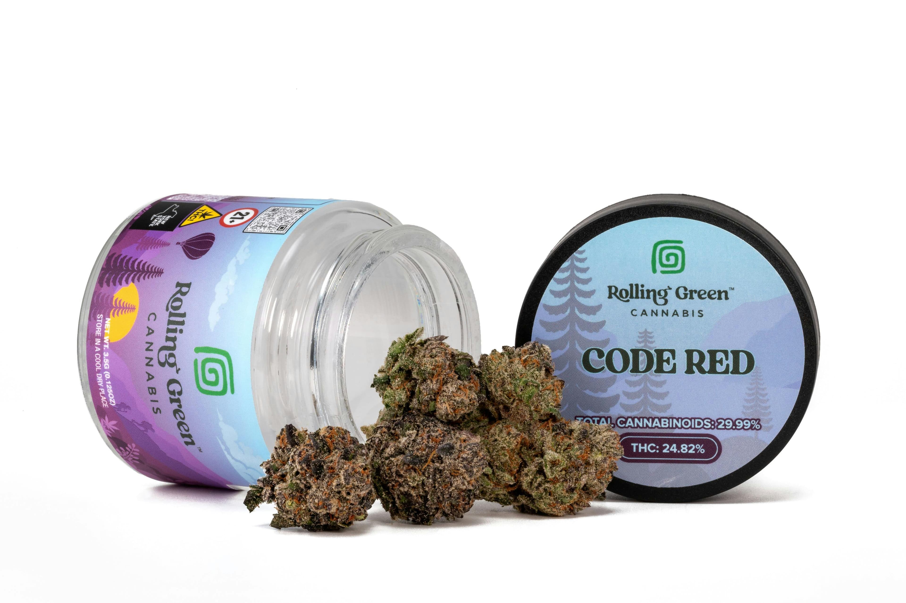 Code Red Flower - Rolling Green