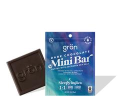 Dark Chocolate Sleepy Indica Mini Bar 1:1 CBN / THC | 100mg