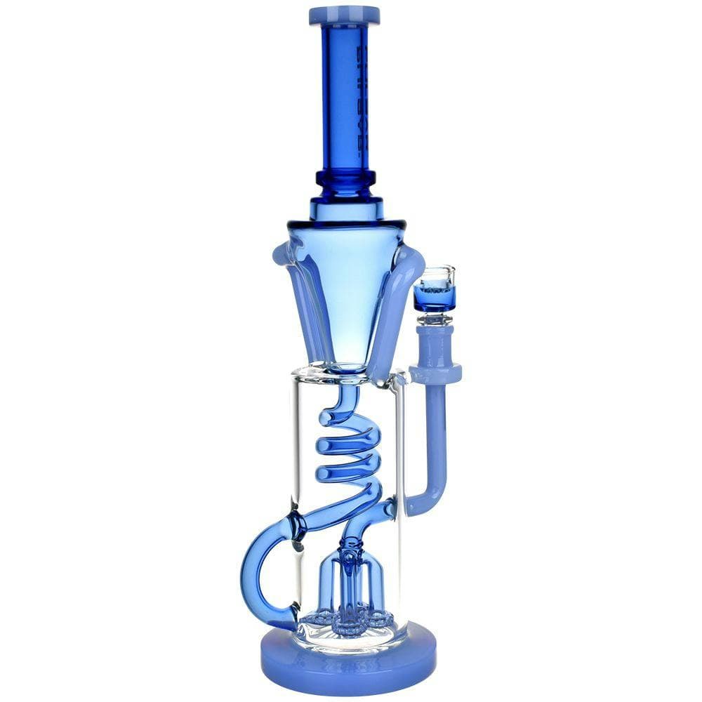 Pulsar Twister Glass Recycler Water Pipe • 14.5" • 14mm F -  | Treehouse Cannabis
