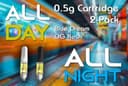 Blue Dream & OG Kush "Day & Night" | 2 pack Cartridge | 1g