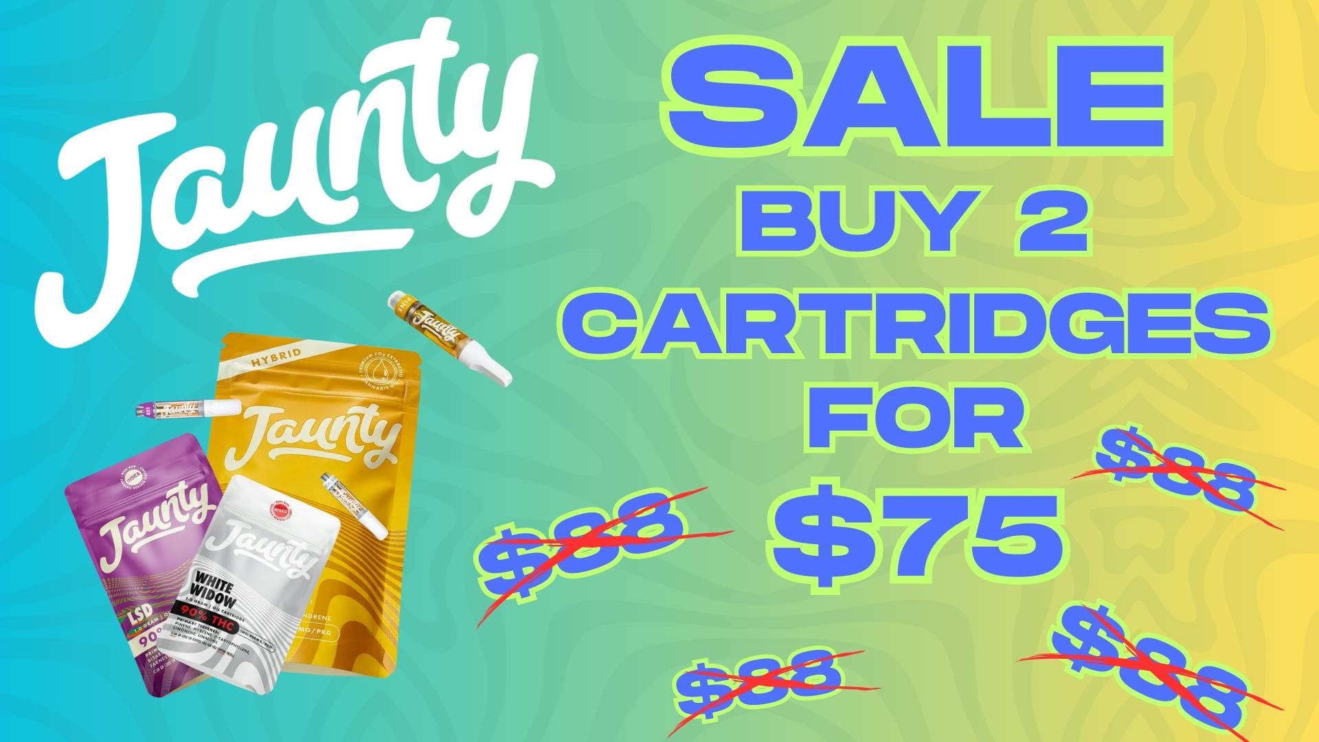 Deal: Grab 2 Carts for $75 with the Jaunty Double-Up Bundle