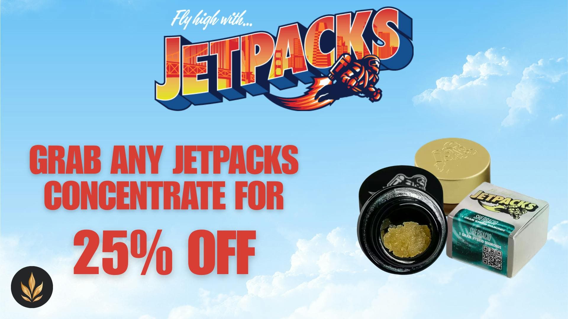 25% OFF ALL JETPACKS CONCENTRATE!