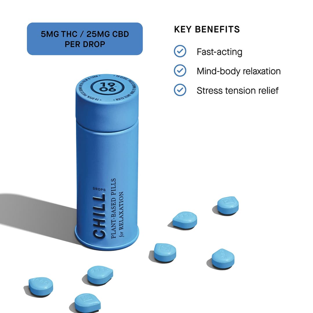 Chill • Tablets • 100mg THC:500mg CBD • 20-pack • 1906 - 1906 | Treehouse Cannabis