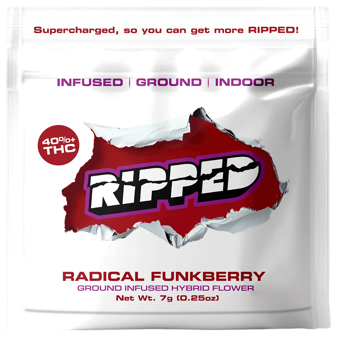 Radical Funkberry • Infused Pre-Ground Flower • 7g - Ripped | Treehouse Cannabis