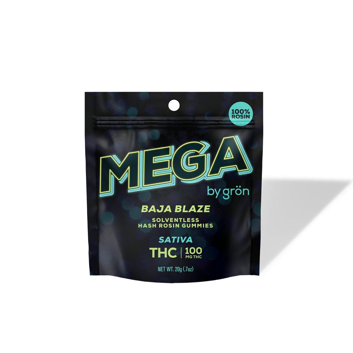 Baja Blaze MEGA Rosin - THC - Sativa - Grön