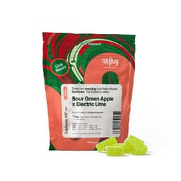 Sour Green Apple x Electric Lime Live Resin Gummies | 10 pk