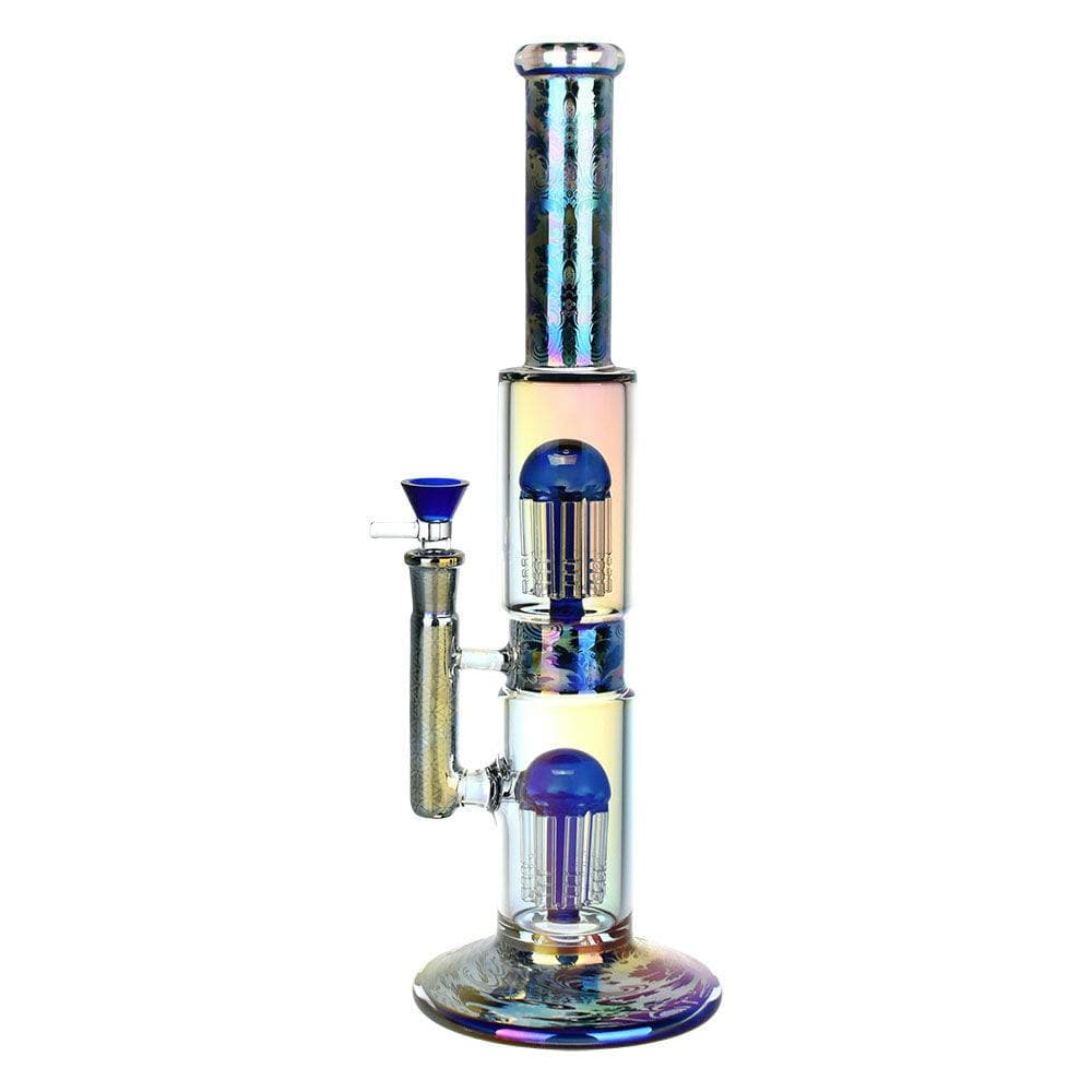 Pulsar Dub Chamber Electro Etched Water Pipe 13.75" 14mm F - 