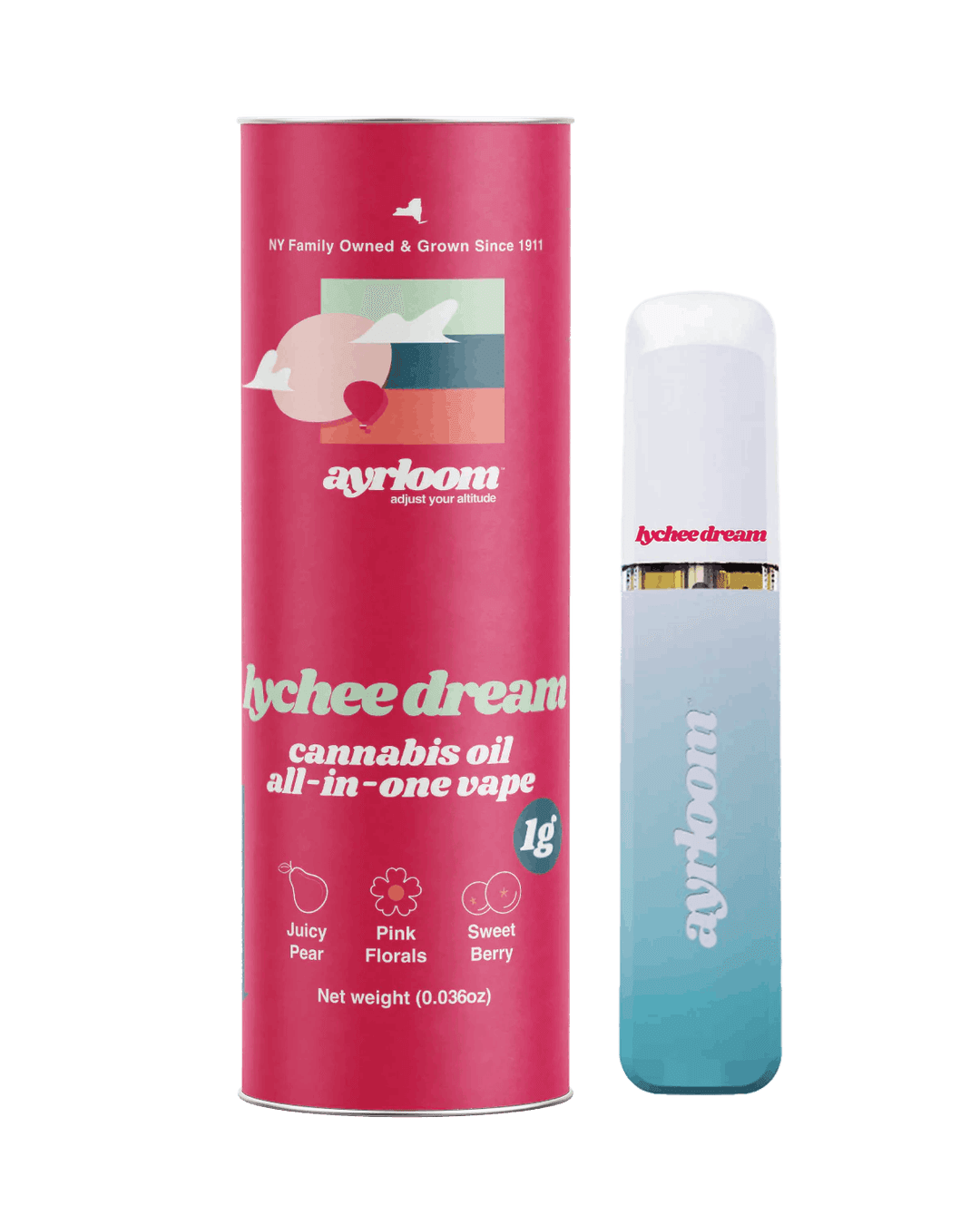 Lychee Dream • Disposable • 1g - ayrloom | Treehouse Cannabis