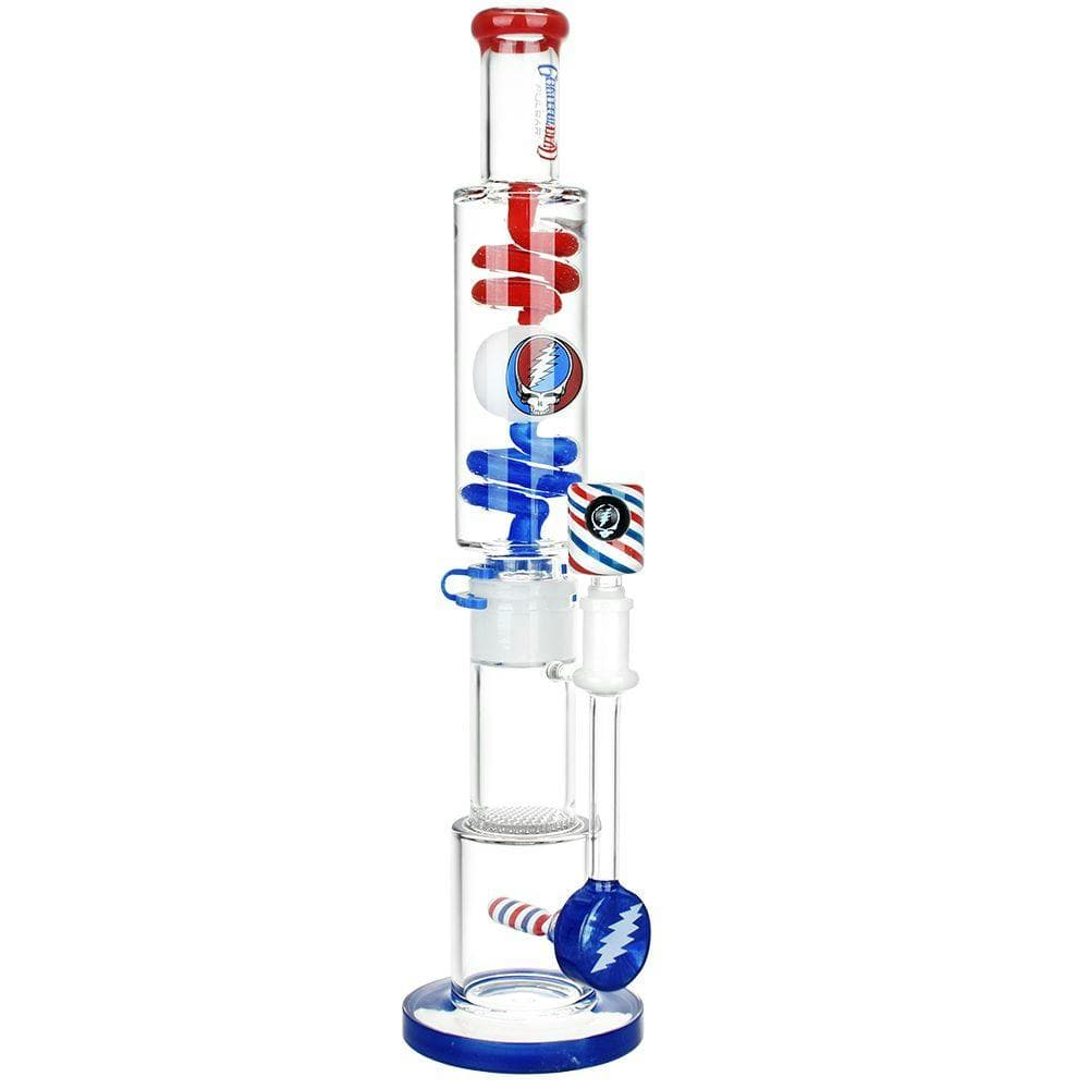 Grateful Dead x Pulsar 10 Year Flood Glycerin Water Pipe Kit - 16" / 14mm F - 