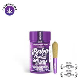 Granddaddy Purp  • Quad Infused 5 pack Pre-Roll • 2.5g