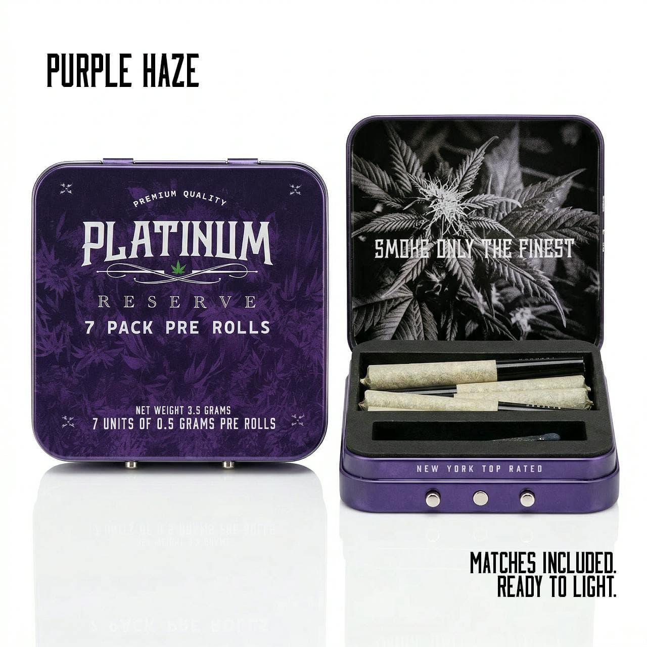 product image for Purple Haze 7 Pack Pre-rolls 3.5g