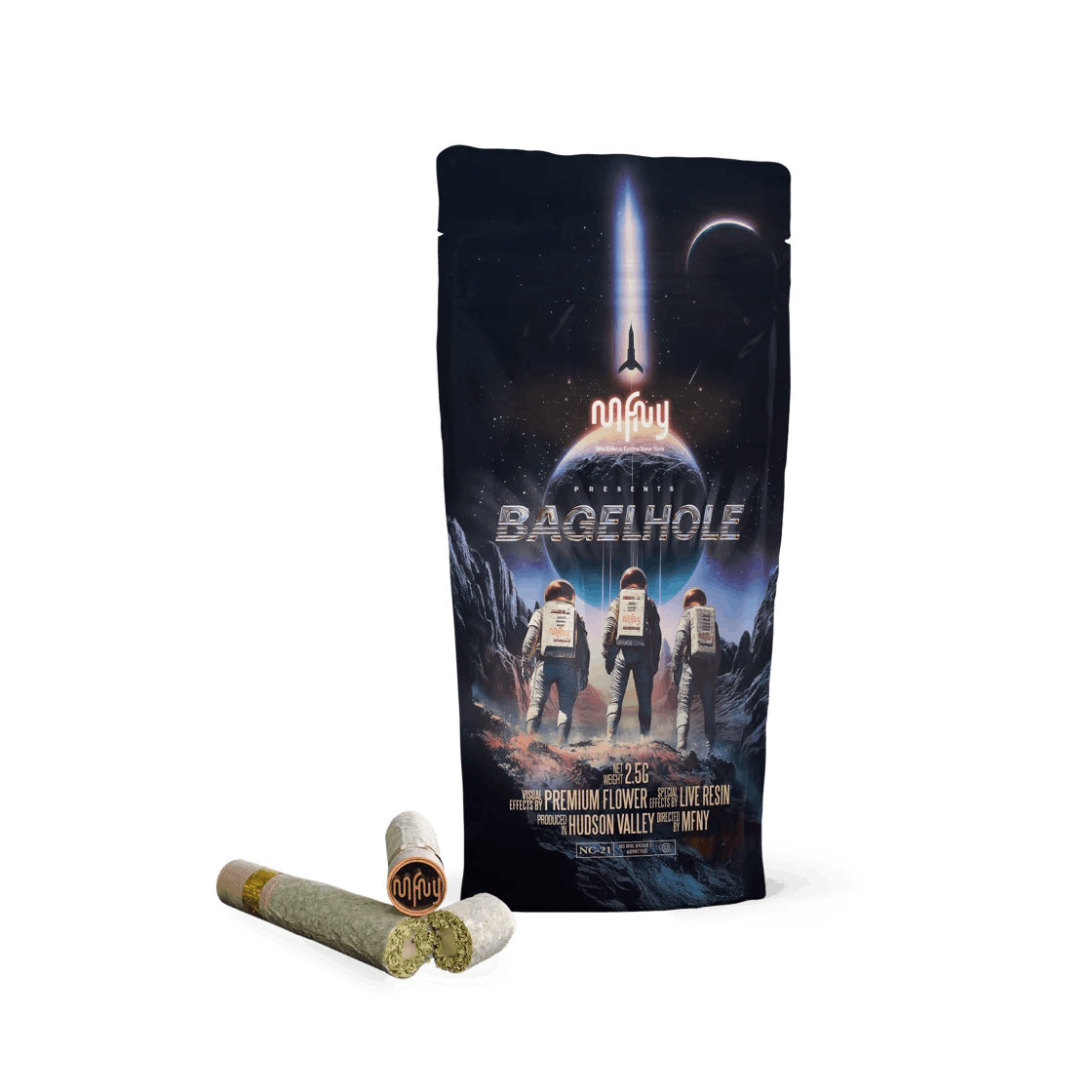 Bagel Hole Apples and Bananas x Strawpaya Resin • Resin Infused Pre-Roll - MFNY | Treehouse Cannabis