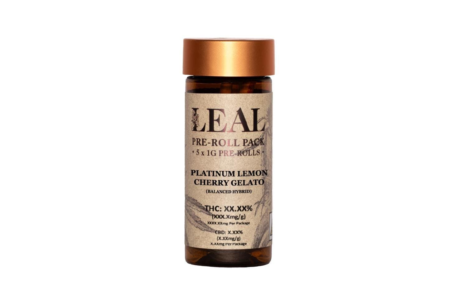 product image for Platinum Lemon Cherry Gelato 5 pack Pre-rolls 5g