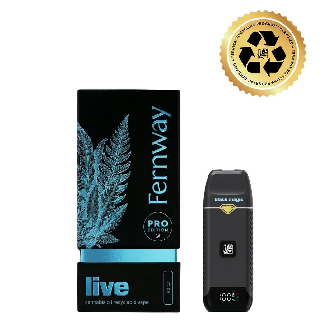 Black Magic Live • Disposable Vape • 1g - Fernway | Treehouse Cannabis
