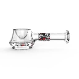 Keith Haring Glass Spoon Pipe  - Yellow