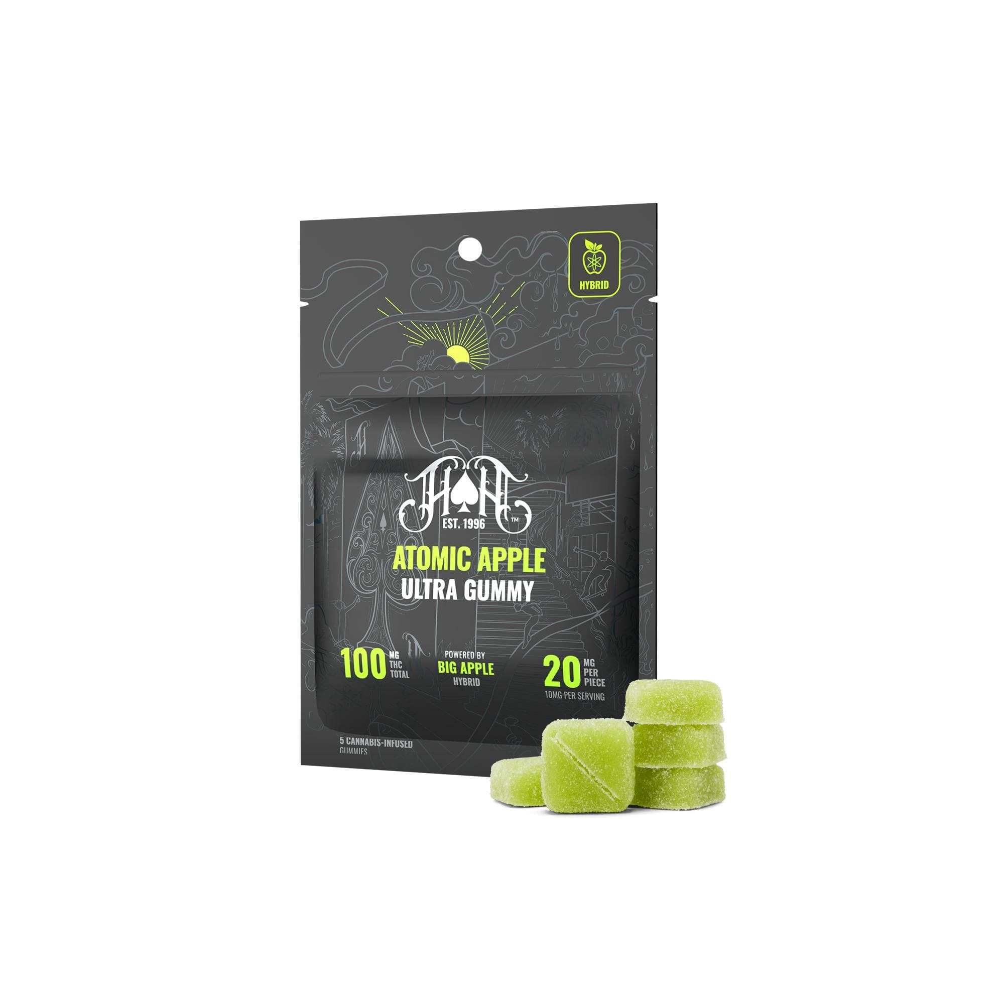 product image Atomic Apple Ultra Gummies | 5 Pack | 100mg