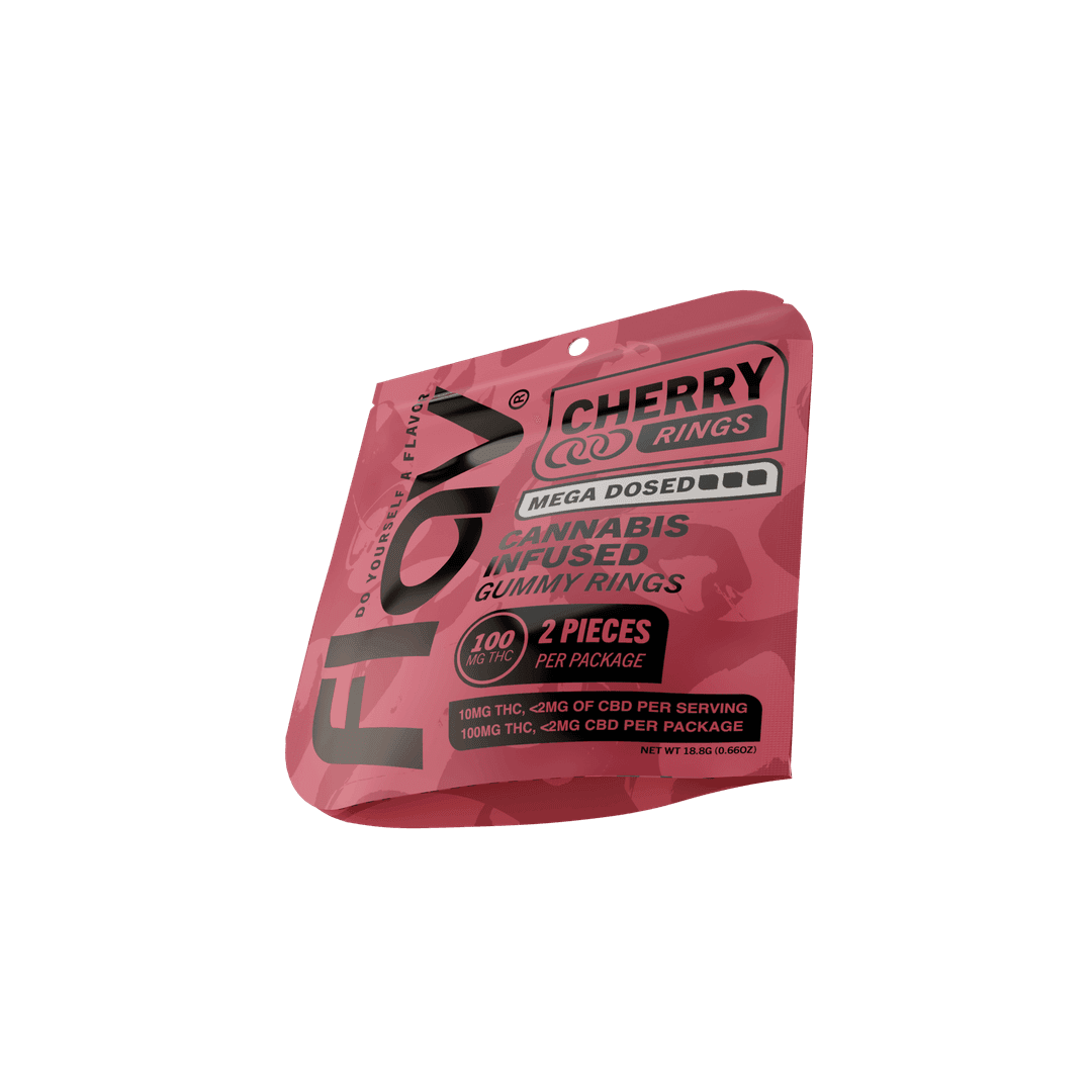 Cherry Mega Rings - 100mg - Flav | Treehouse Cannabis