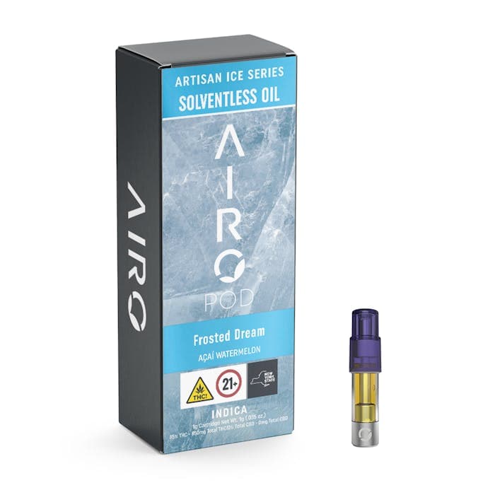product image for Frosted Dream AiroPod Solventless Vape Cartridge 1G