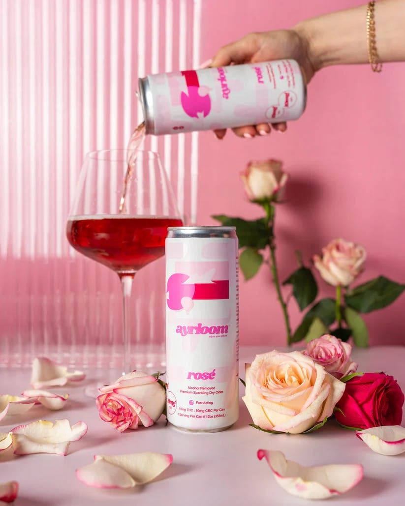 Rosé 1:1 • 10mg THC • 10mg CBC • Single • 12oz - ayrloom | Treehouse Cannabis
