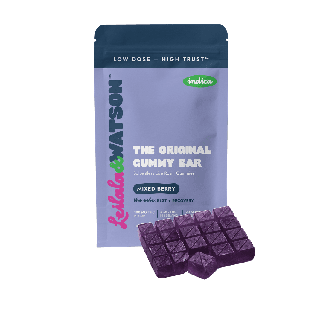 Mixed Berry Live Rosin Gummies • 100mg - Leilala & Watson | Treehouse Cannabis