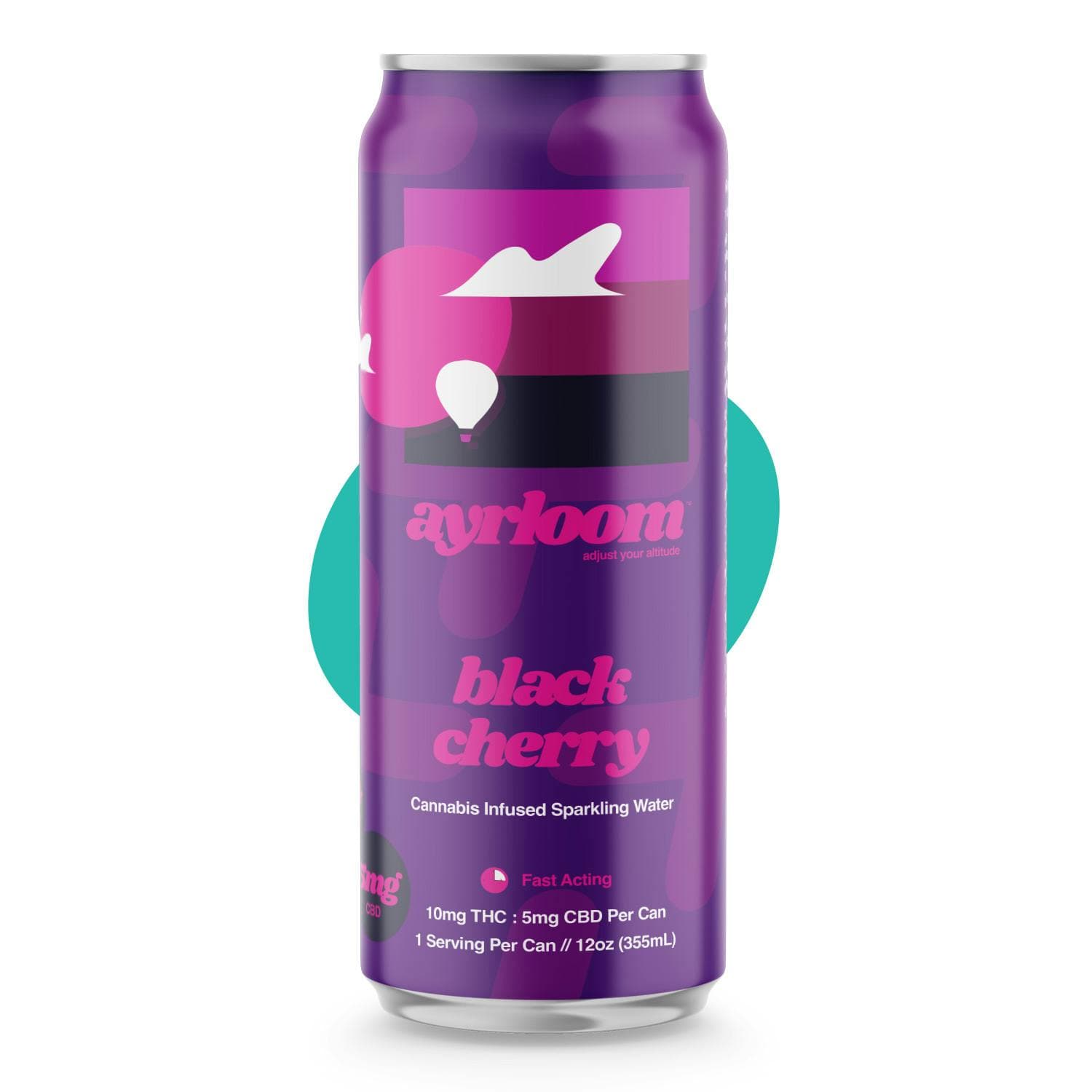 product image for Ayrloom Black Cherry 2:1 10MG THC : 5MG CBD Singles