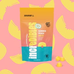 Summer Peach | Gummies | 10 pack | 100mg THC