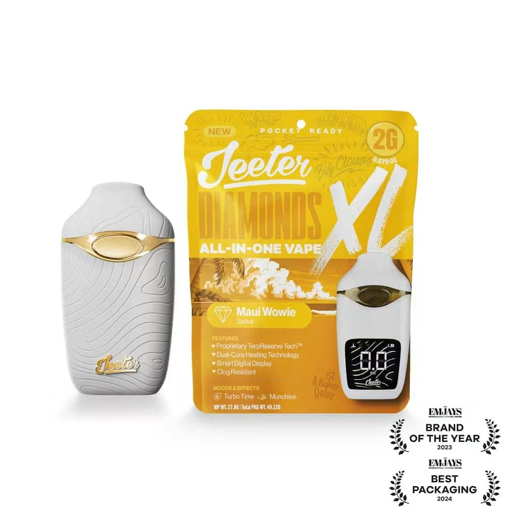 Jeeter • Maui Wowie • 2G Liquid Diamond XL All-In-One Vape - Jeeter | Treehouse Cannabis