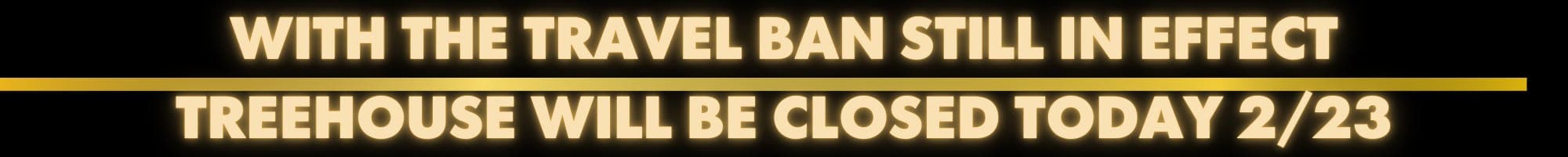 Store Hours Update - Sales Banner